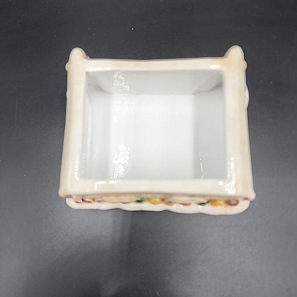 Vintage Sakura Debbie Mumm Sweet Gingerland Gingerbread House Ceramic Canister - Picture 5 of 14